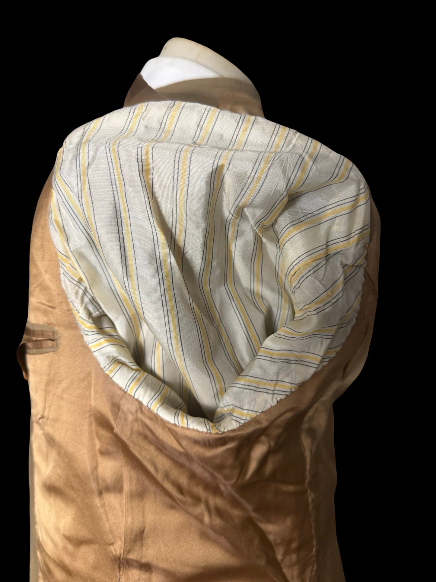 Bespoke Tommy Giulio Caraceni Tan Brown Suit 41S/ W34” 2 Roll 3