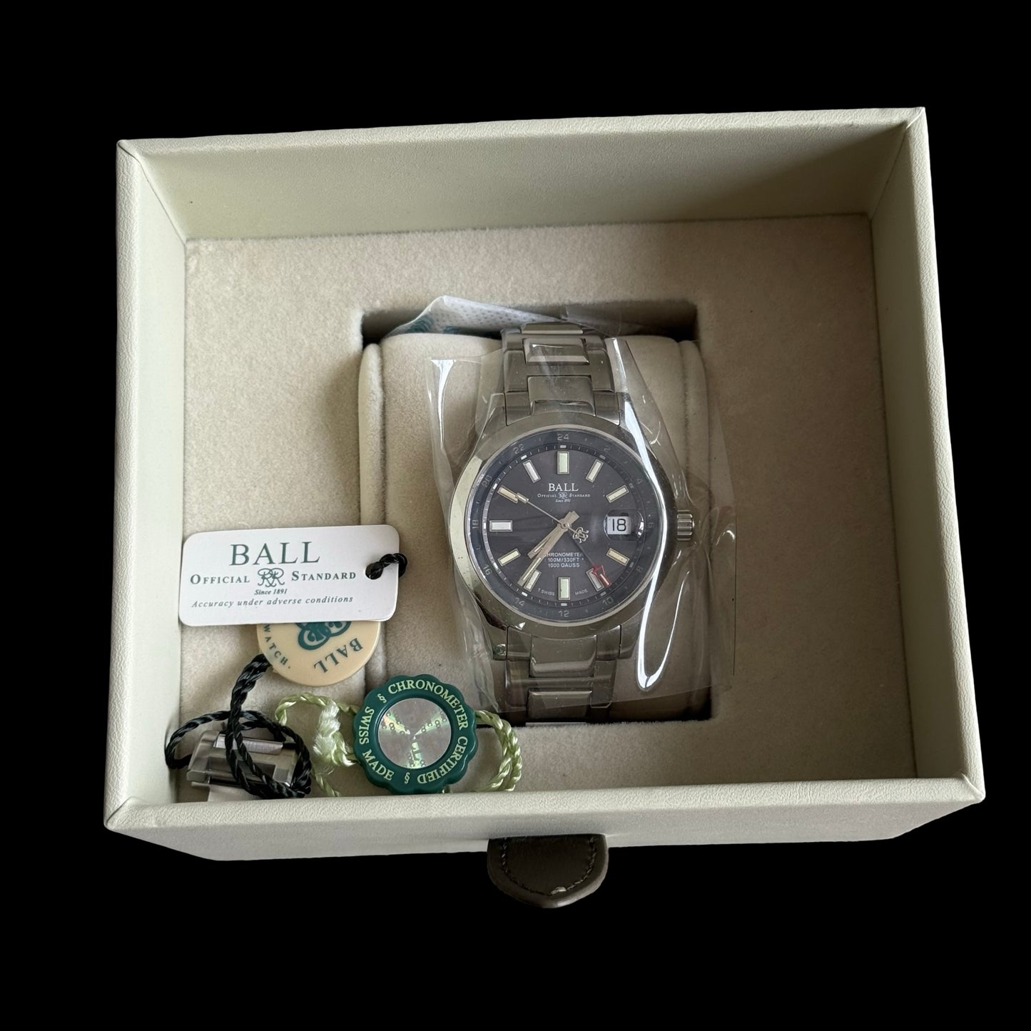 Ball Engineer III Endurance 1917 GMT Automatic Watch GM9100C-S2C-GY 1/1000