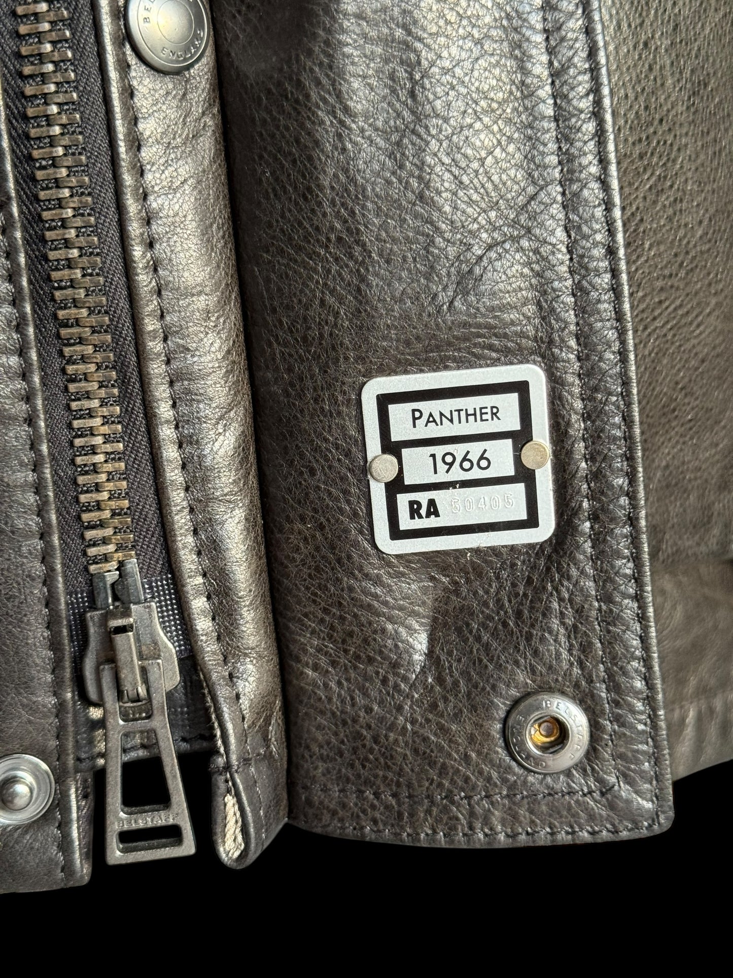 Men’s Belstaff Trialmaster Panther Leather Jacket Size 46” / XXL Black RRP £1350