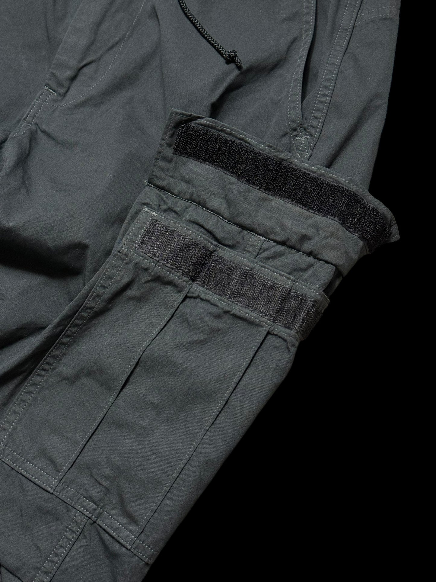 Men’s orSlow Easy Cargo Pants Grey Size Small