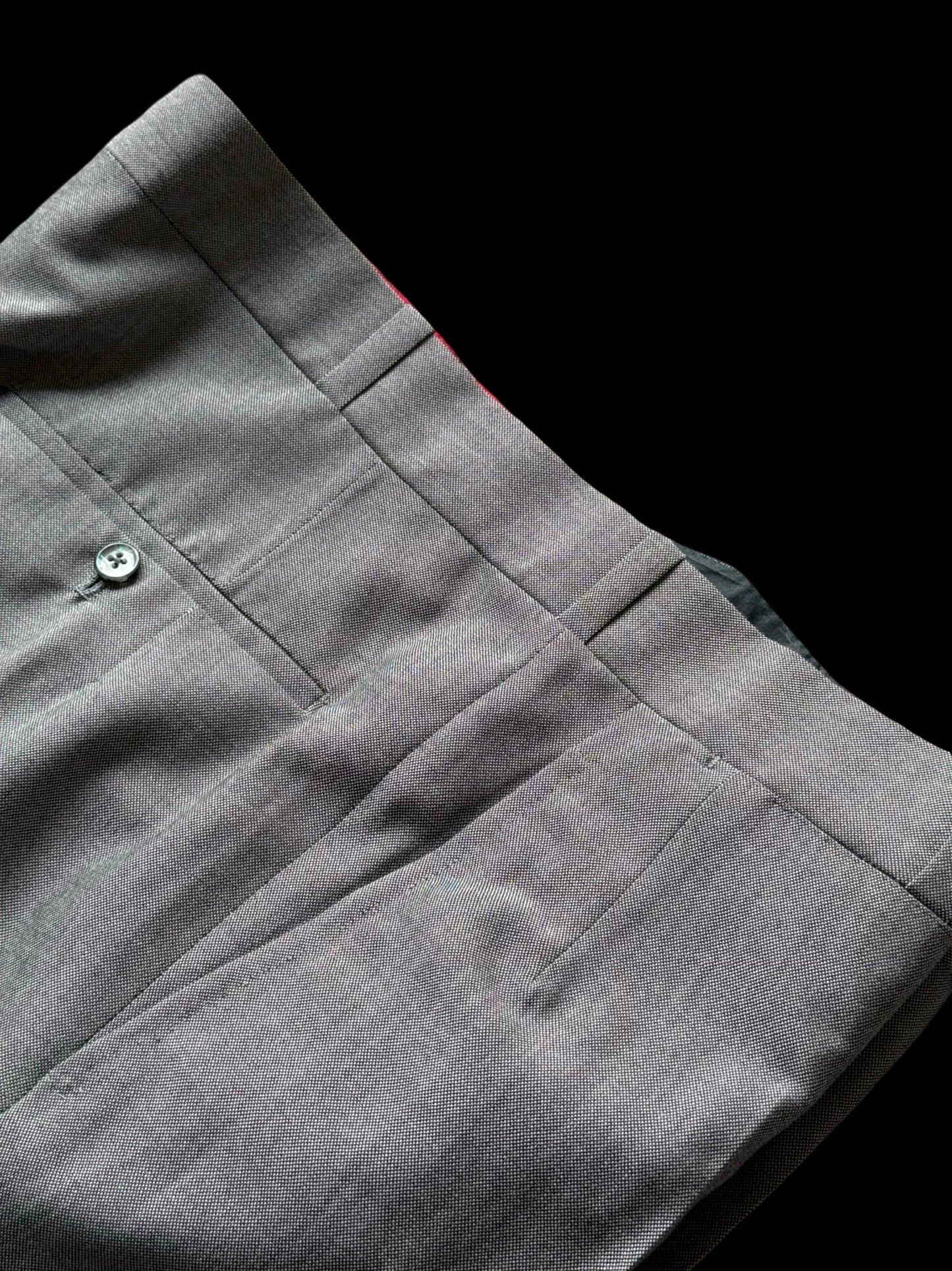 Bespoke Kent & Haste Savile Row Waistcoat & Trousers 40” / W36” Light Grey