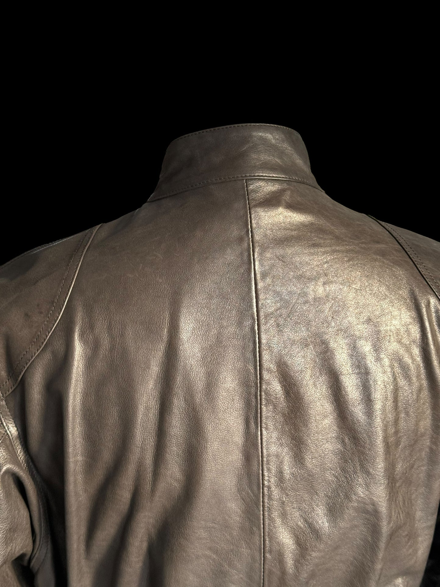 Men’s Belstaff Trialmaster Panther Leather Jacket Size 46” / XXL Black RRP £1350