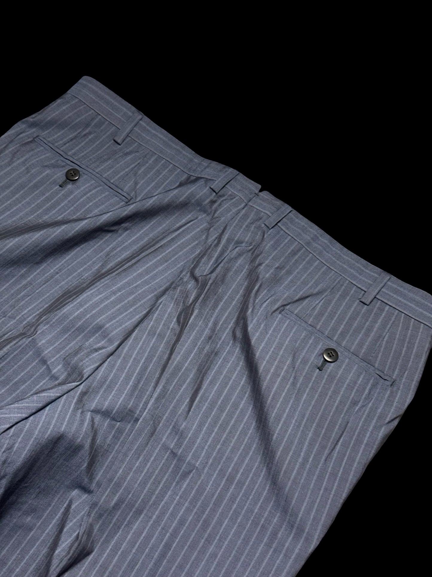 Brioni Navy Pinstripe Senato Suit 48R / W40R Wool Silk RRP £4k