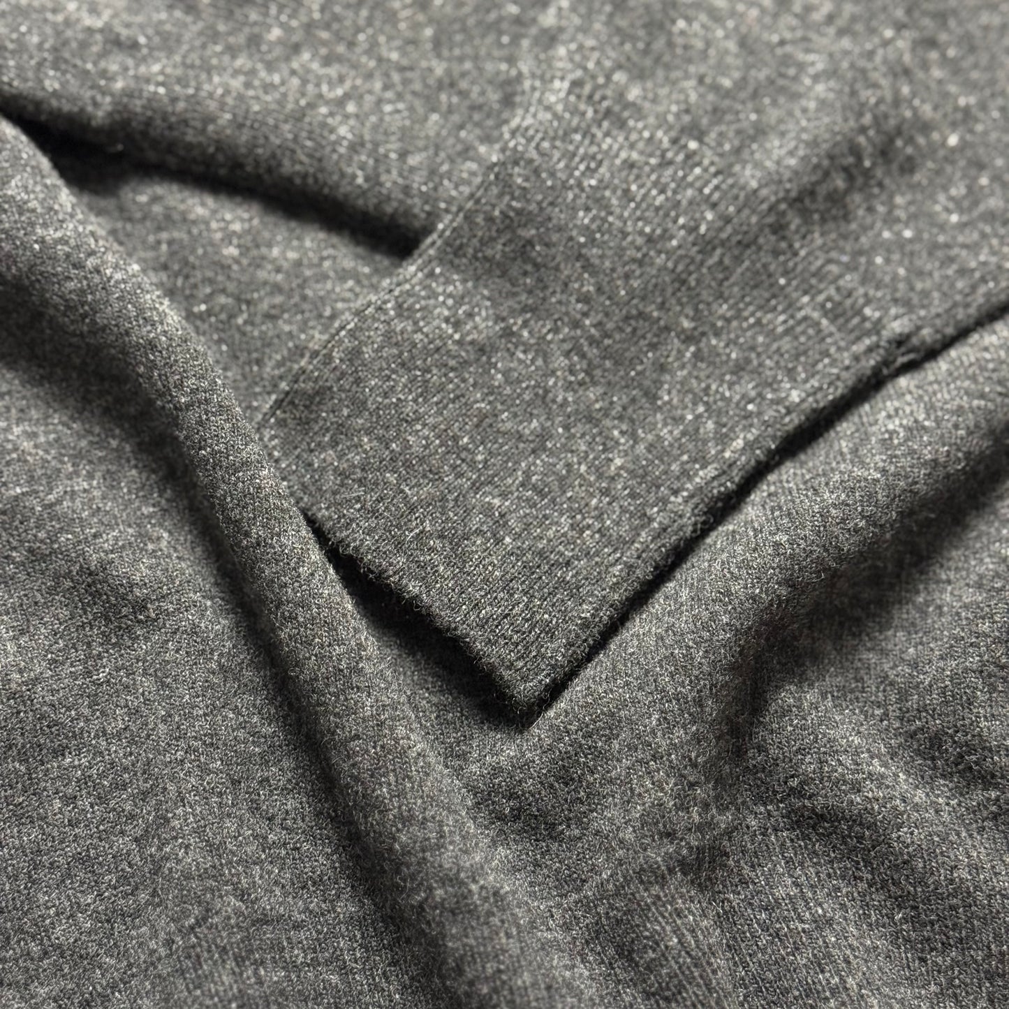 BNWT Malloch’s Hudson Crew Neck Jumper Size XL Super Geelong Wool RRP £245 Grey
