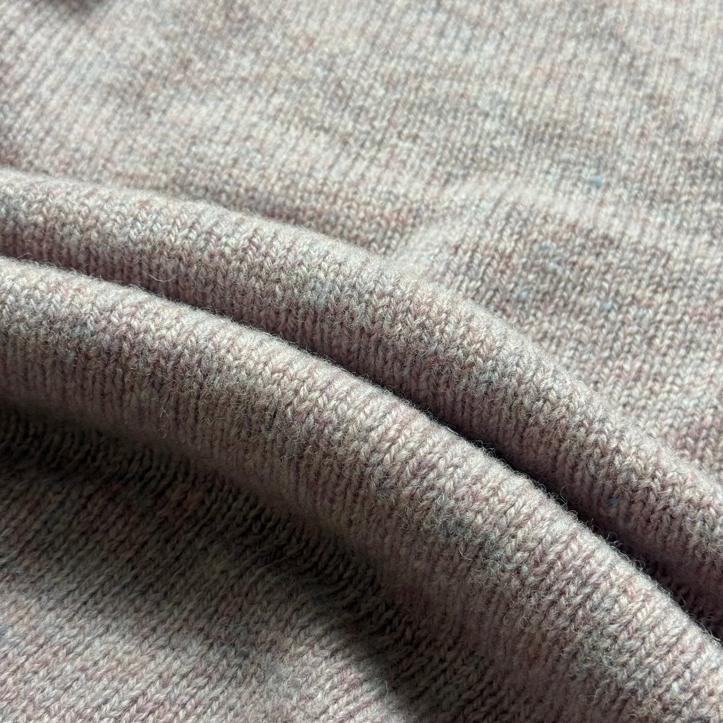 BNWT Malloch’s Wreay Shetland Wool Crew Neck Jumper Pink Haar RRP £205