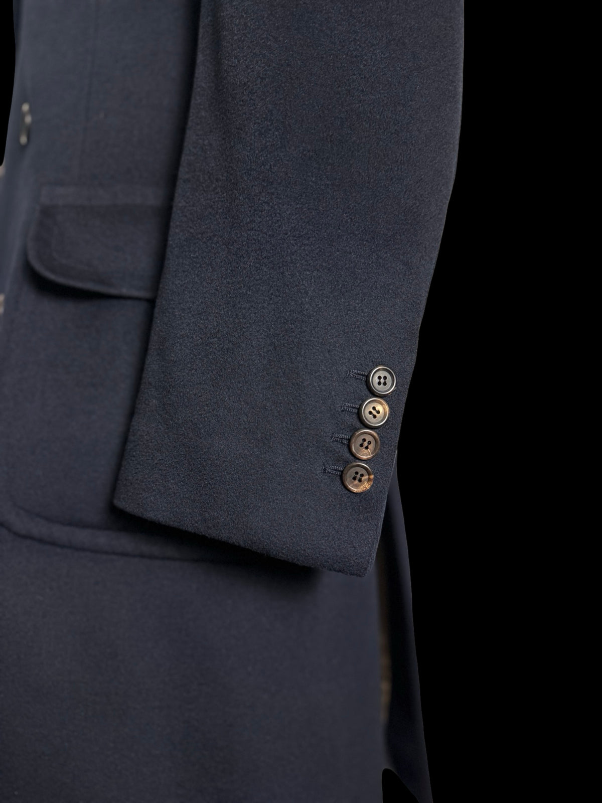 Men’s Brunello Cucinelli Pure Cashmere Double Breasted Overcoat Size IT54 UK44”