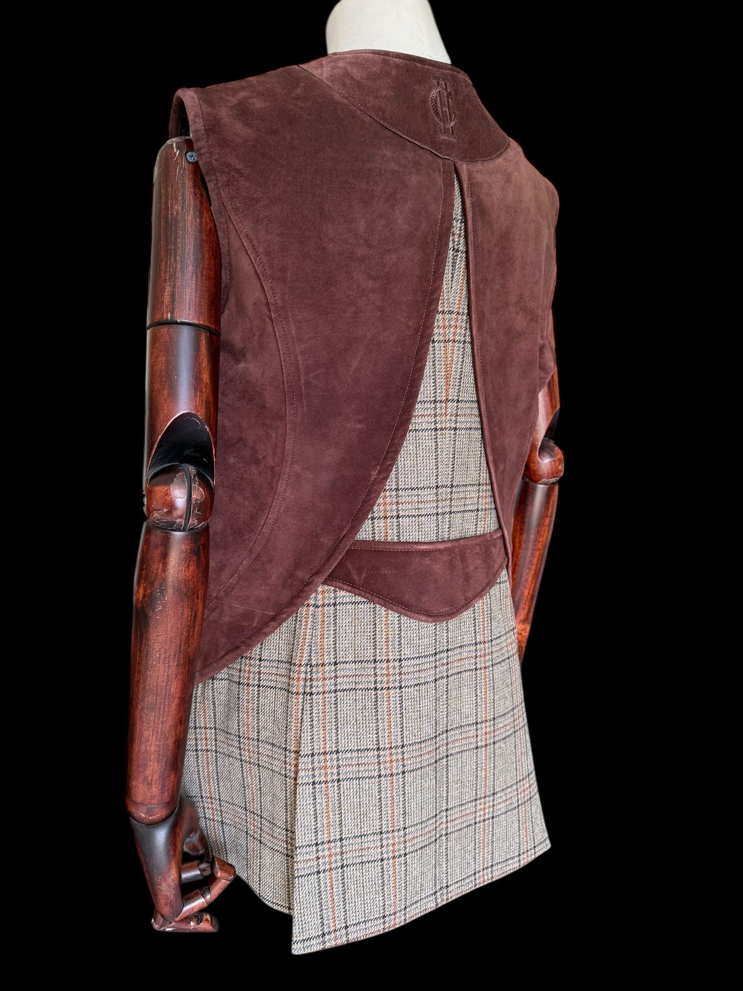 Holland & Cooper Tweed Field Vest UK14 Bourbon Tweed RRP £449