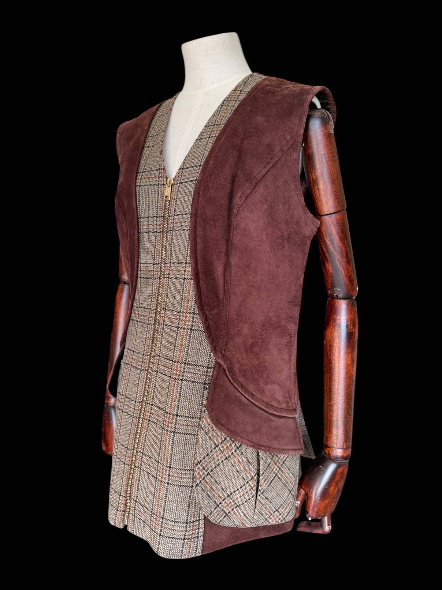 Holland & Cooper Tweed Field Vest UK14 Bourbon Tweed RRP £449