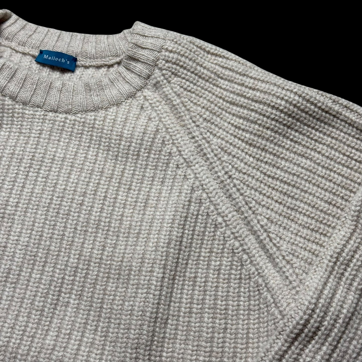 BNWT Malloch’s Kielder Fisherman’s Knit Jumper Size XS RRP £285