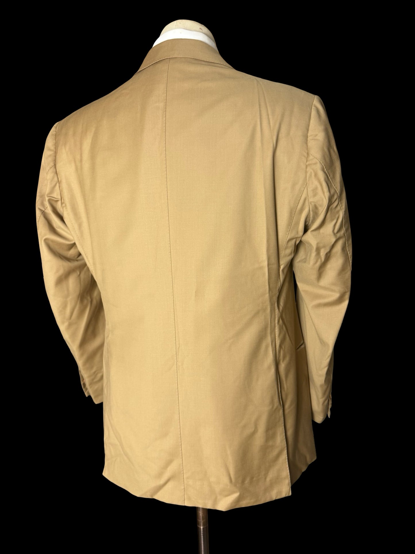 Bespoke Tommy Giulio Caraceni Tan Brown Suit 41S/ W34” 2 Roll 3