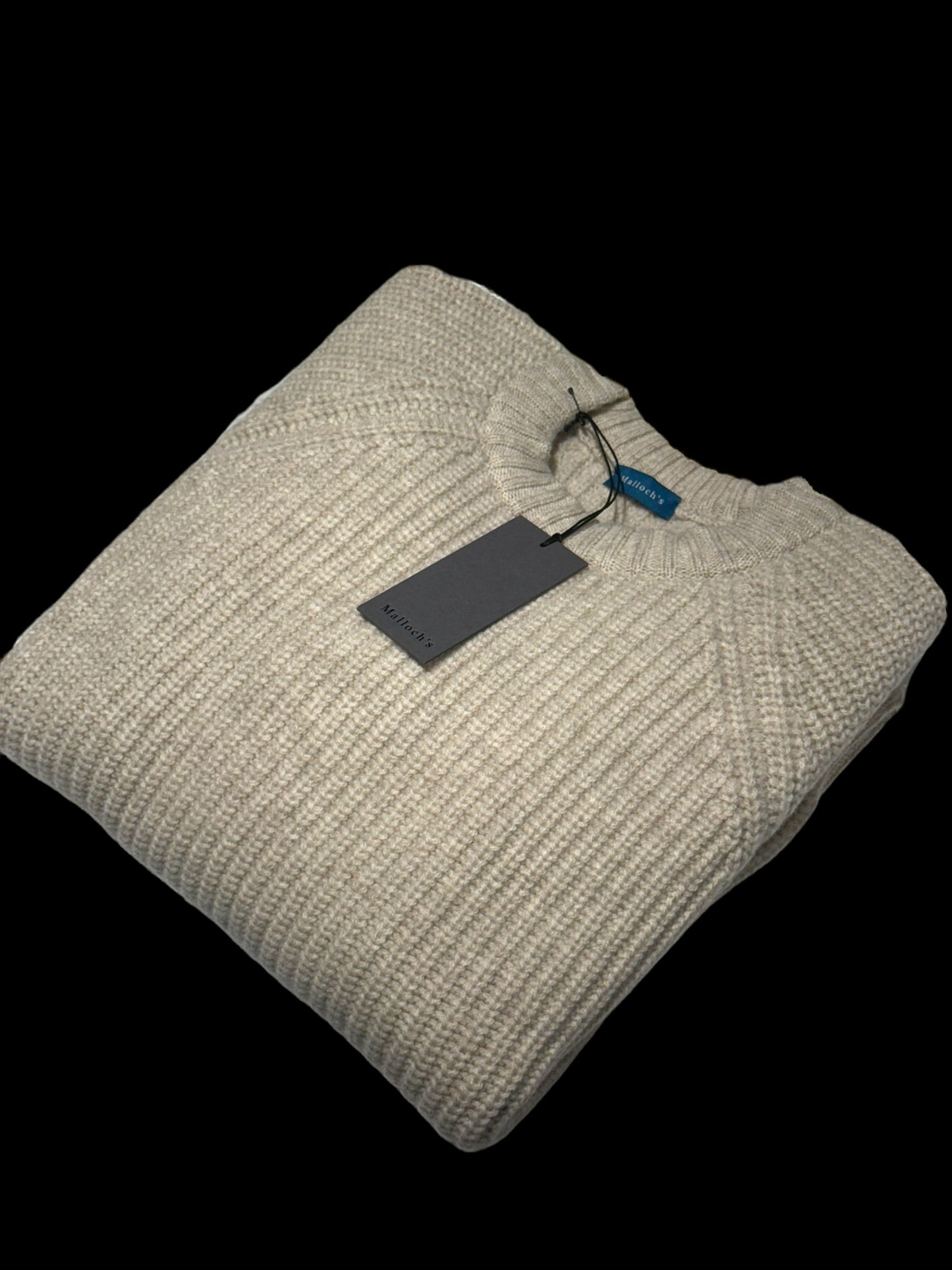 BNWT Malloch’s Kielder Fisherman’s Knit Jumper Size XS RRP £285