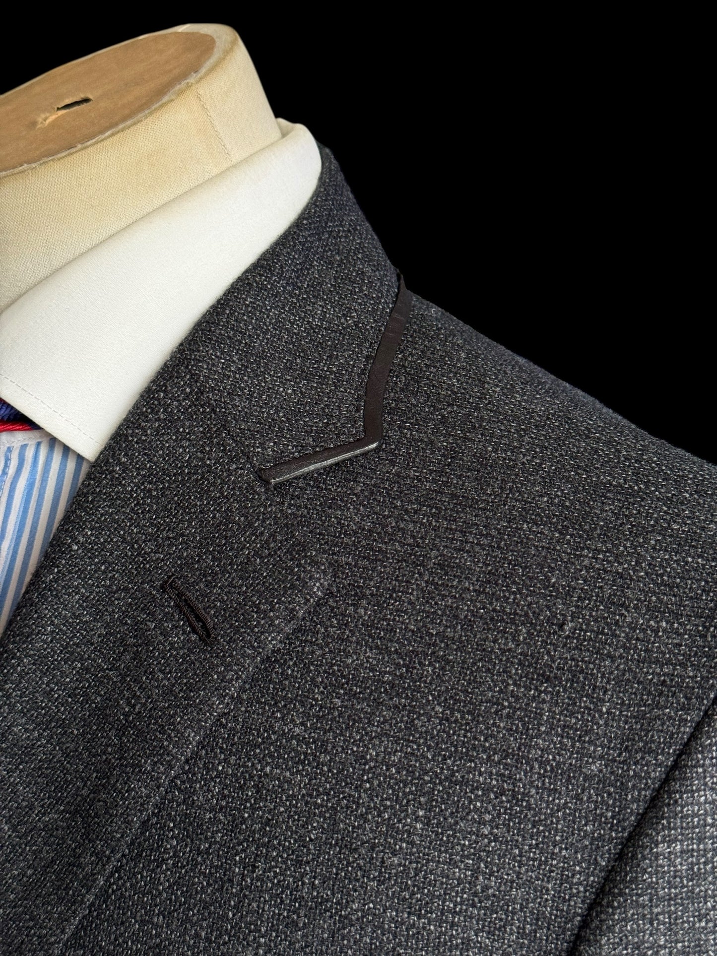 Brioni Grey Sportcoat 52R / UK42R Hopsack Wool Doroteo Jacket