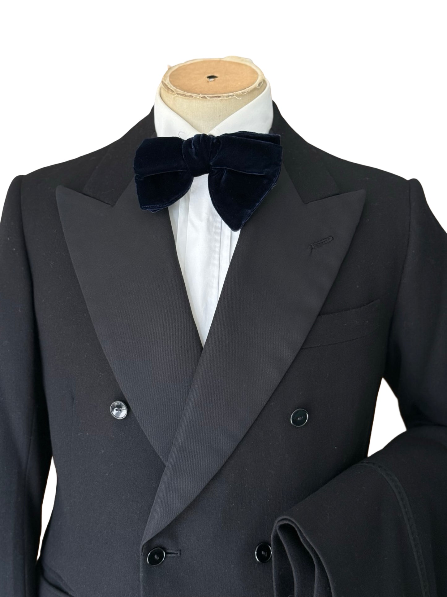 Bespoke 1950’s Gunn Collie Topping Double Breasted Dinner Suit 38S / W32”