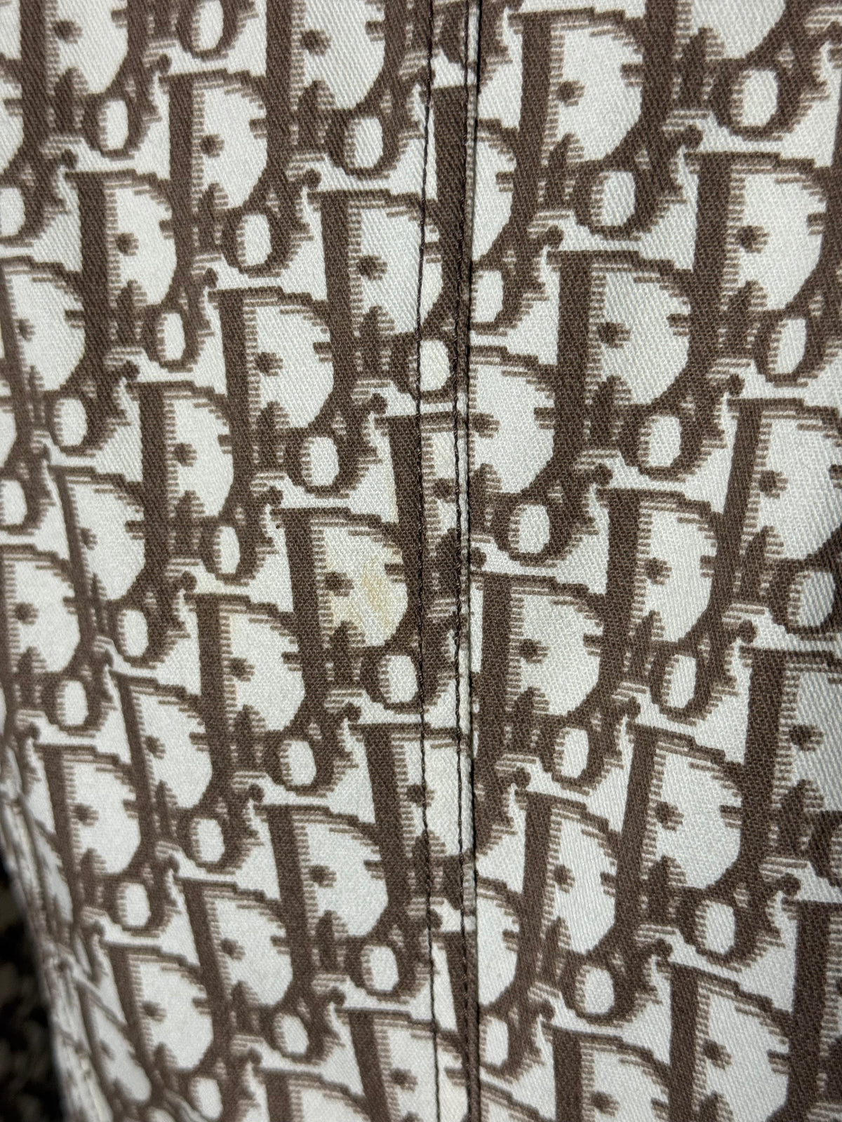 Christian Dior John Galliano SS2005 Monogram Jacket UK10 IT42 Belted Archival