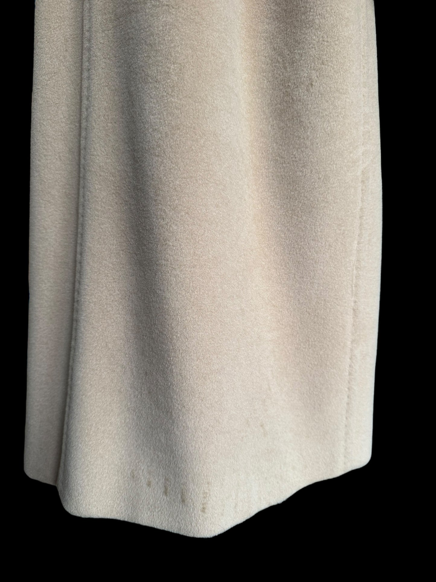 Max Mara 101801 Icon Madame Coat Camel Beige Cashmere Wool Oversized UK 8 10 12