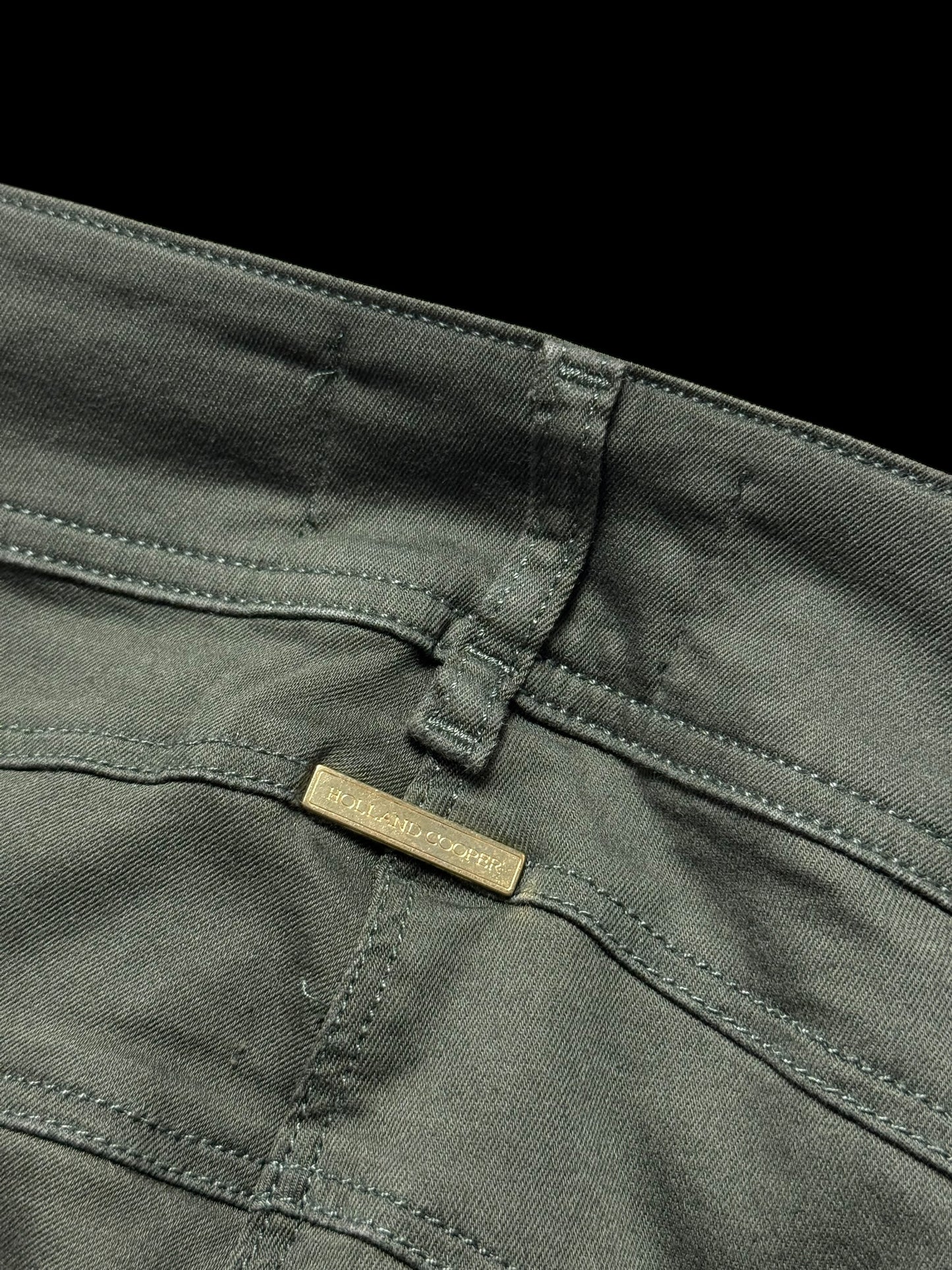 Holland & Cooper Jodhpur Biker Jeans UK12 Hunter Green RRP £145