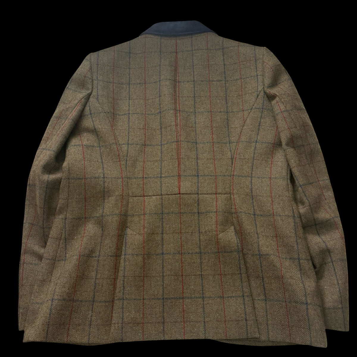 Women’s Holland Cooper Tweed Riding Jacket UK14 Glen Green RRP £399