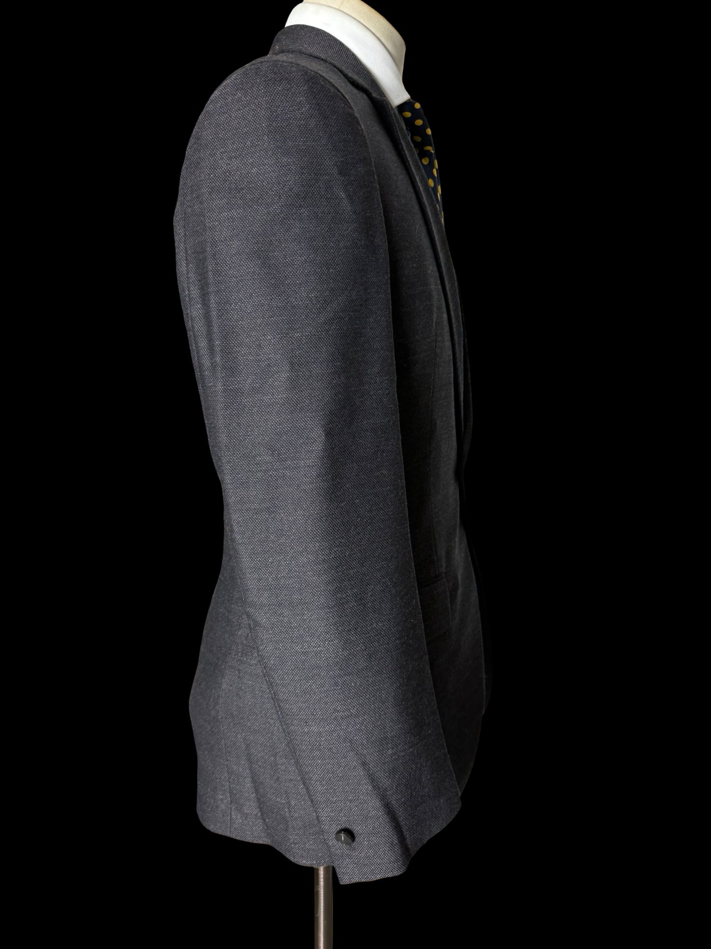 Kilgour Savile Row Brown Hopsack Wool Sport Coat Blazer 36”