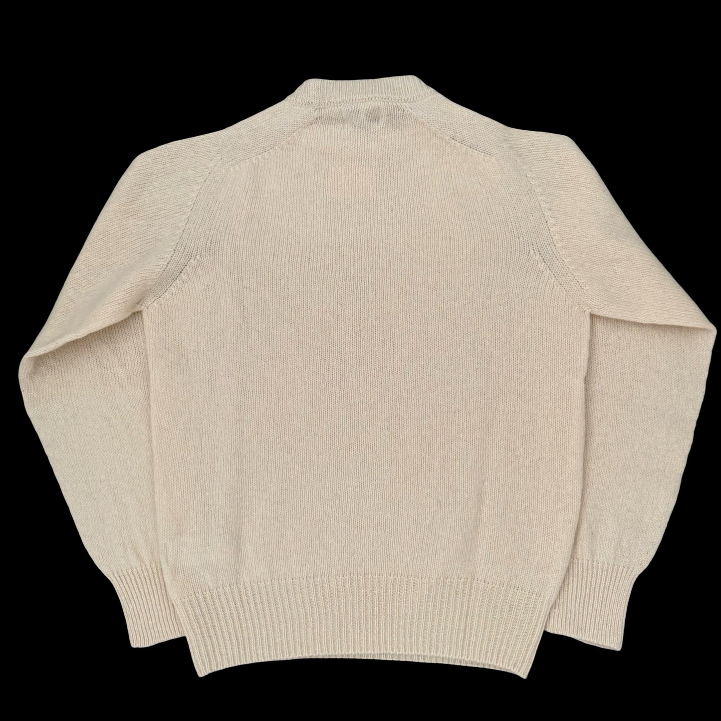 BNWT Natalino Shetland Wool Crew Neck Jumper Vanilla RRP £160