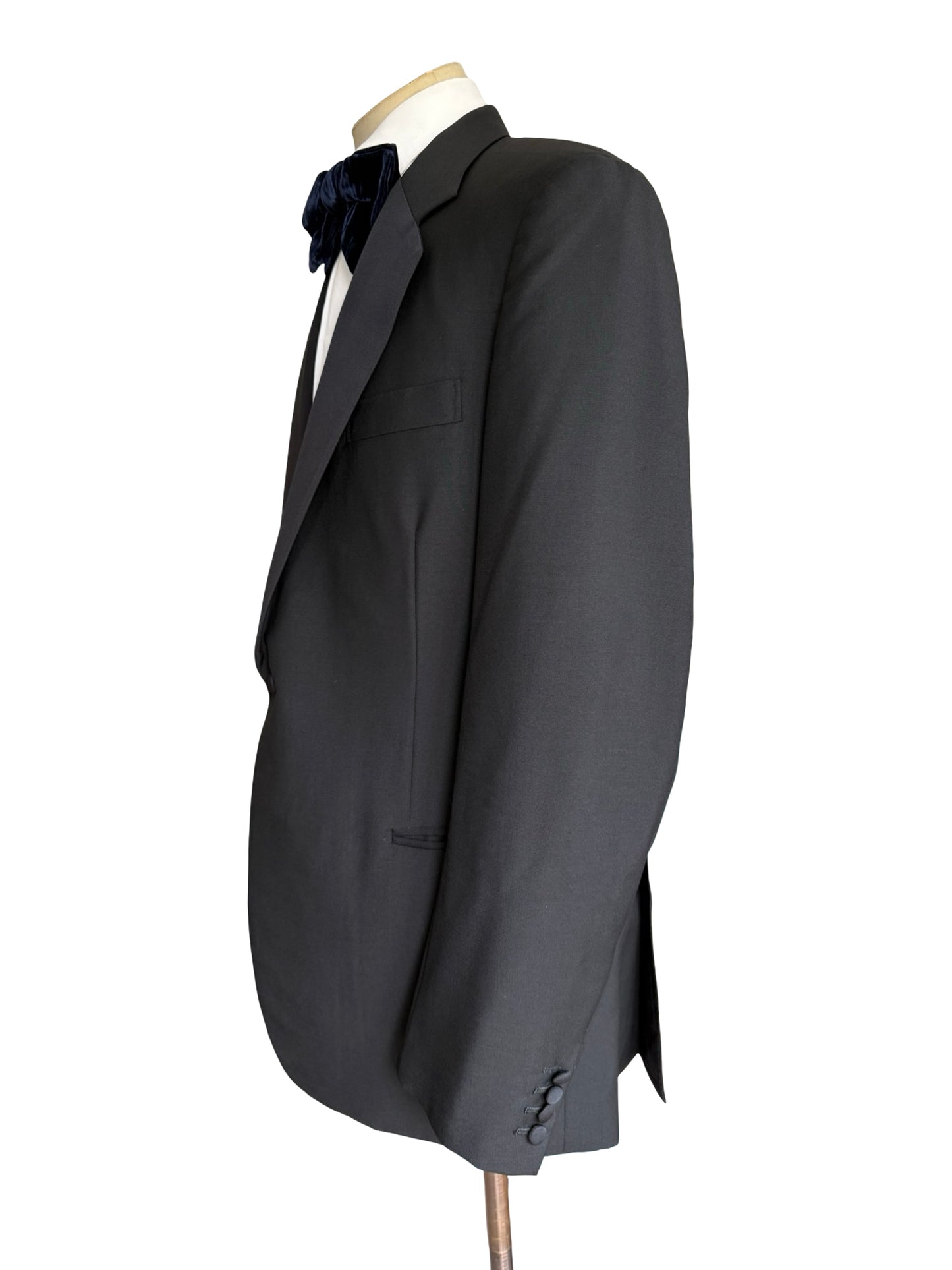 Bespoke Gieves & Hawkes Dinner Suit 42L / W38L Wool Mohair Full Canvas Tuxedo