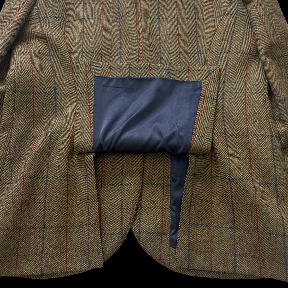 Women’s Holland Cooper Tweed Riding Jacket UK14 Glen Green RRP £399