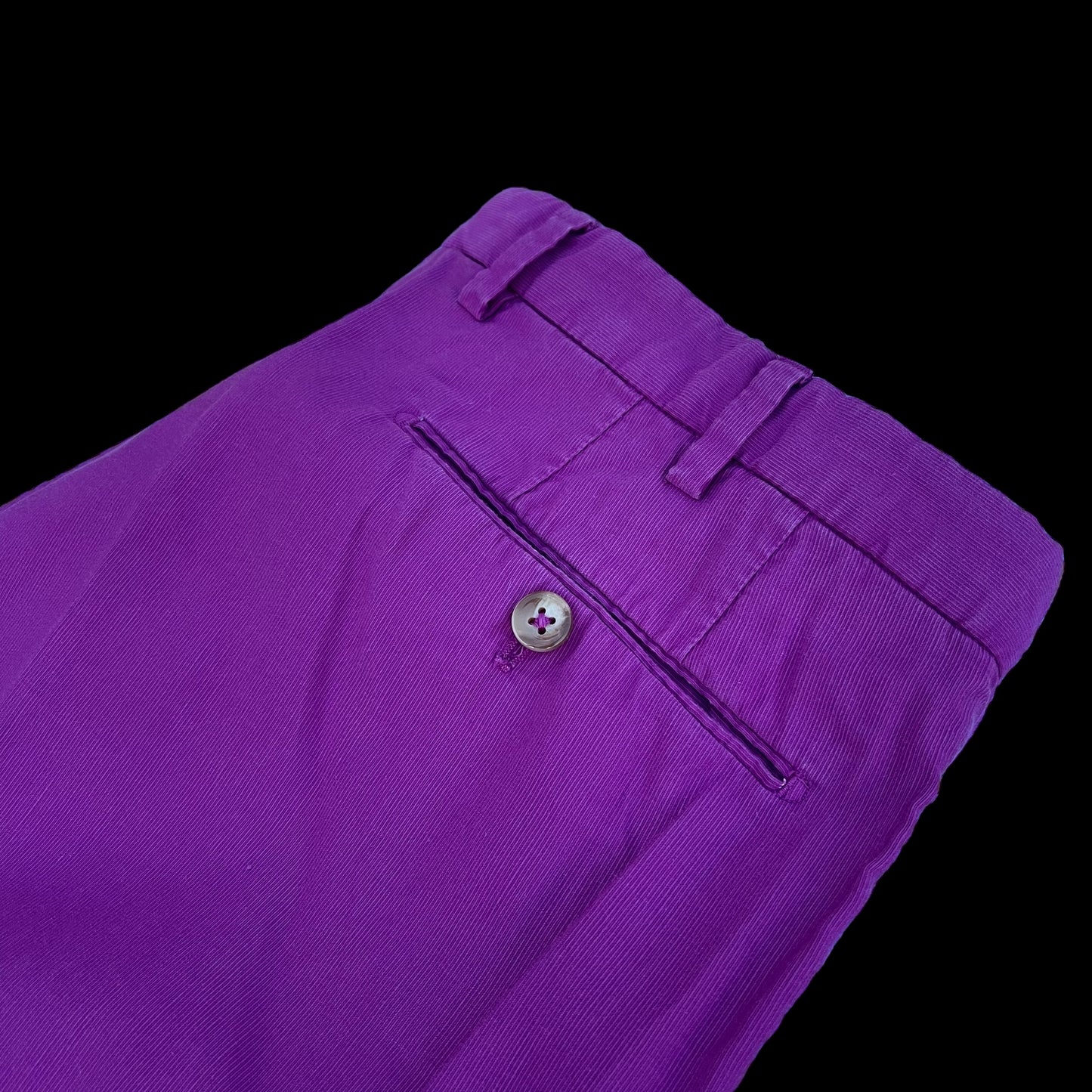 Mens Incotex Purple Smart Chinos Size 52