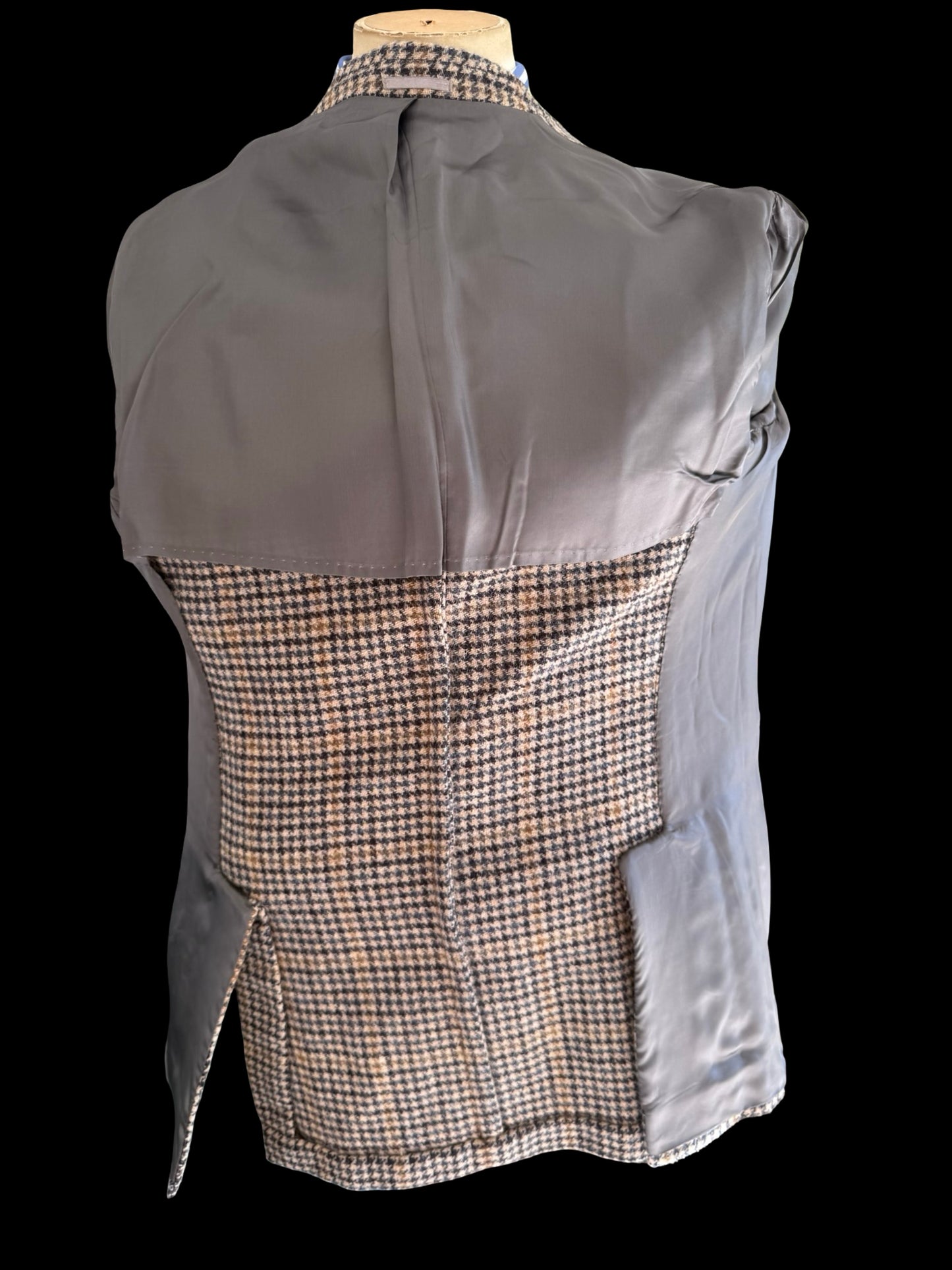 Natalino Houndstooth Check Wool Tweed Sport Jacket 44R RRP £480