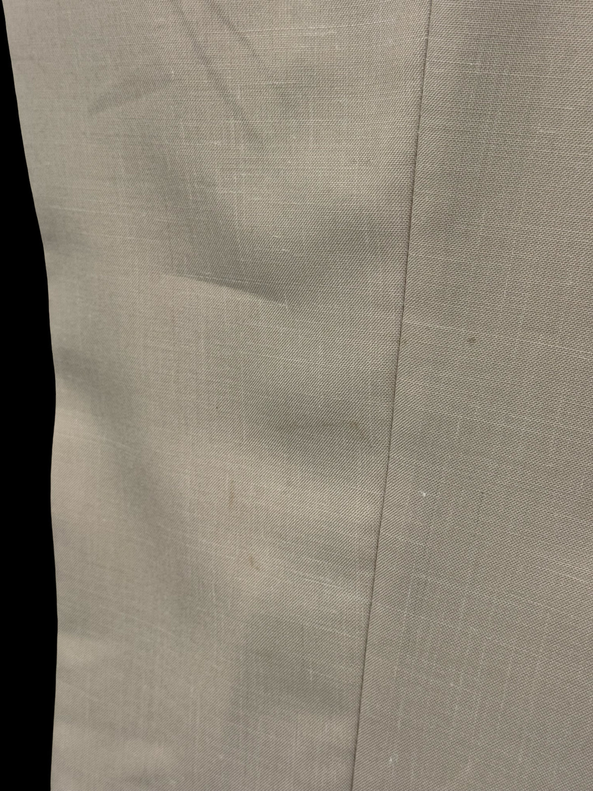 Bespoke 80’s Furness & Duke Tropical Wool Beige Suit 42R / W36R Savile Row