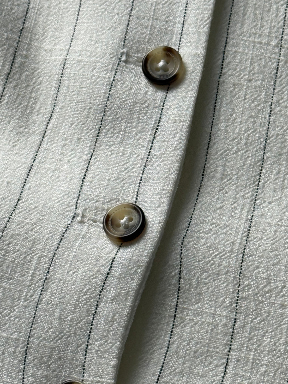 Holland & Cooper Hampton Waistcoat & Trouser Suit UK16/14 Oyster White RRP £600