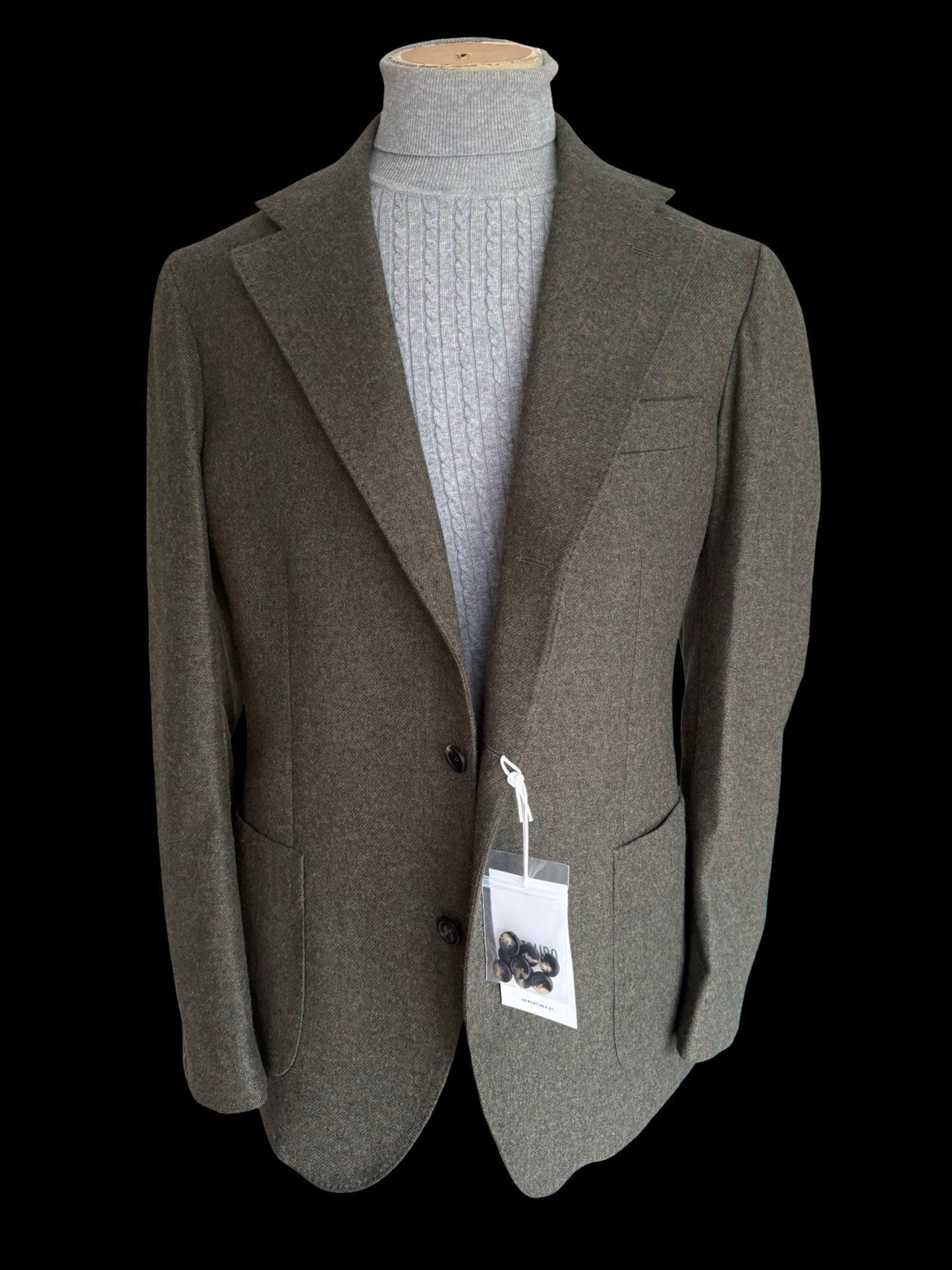 BNWT Natalino Green Wool Tweed Sport Jacket 42R RRP £480