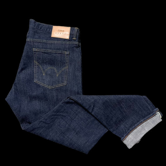 Edwin ED-33 Rainbow Selvedge Jeans 36x33” Japanese Denim