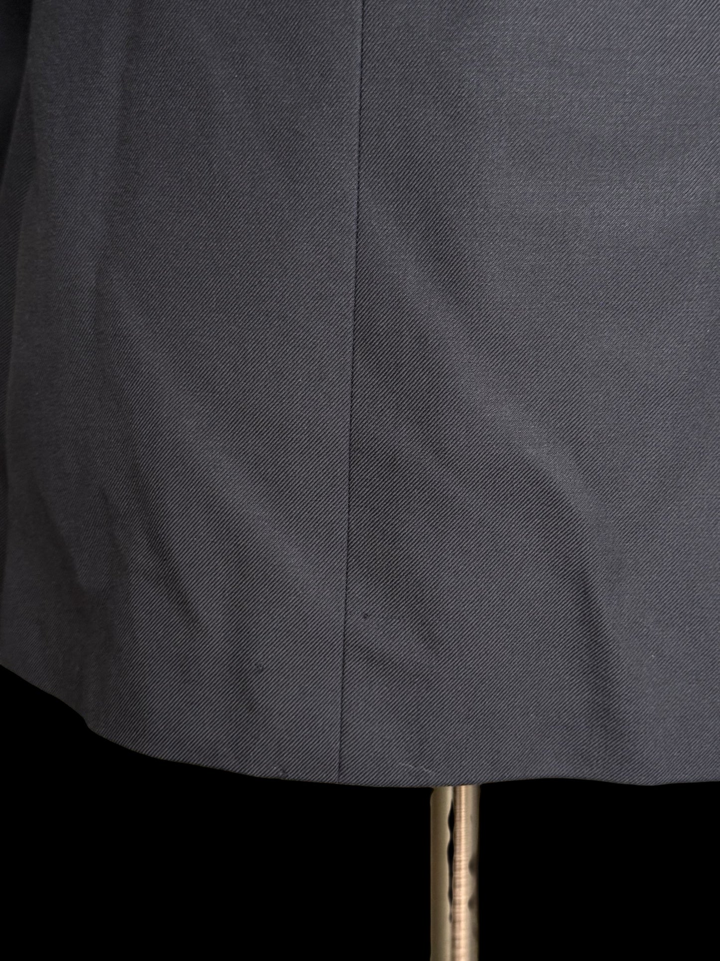 Vintage Huntsman Savile Row Navy Double Breasted Blazer 40 Dunhill Onyx Buttons