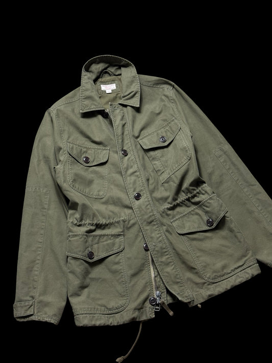 Men’s Wallace & Barnes Military Style Field Jacket Size Small Four Pocket