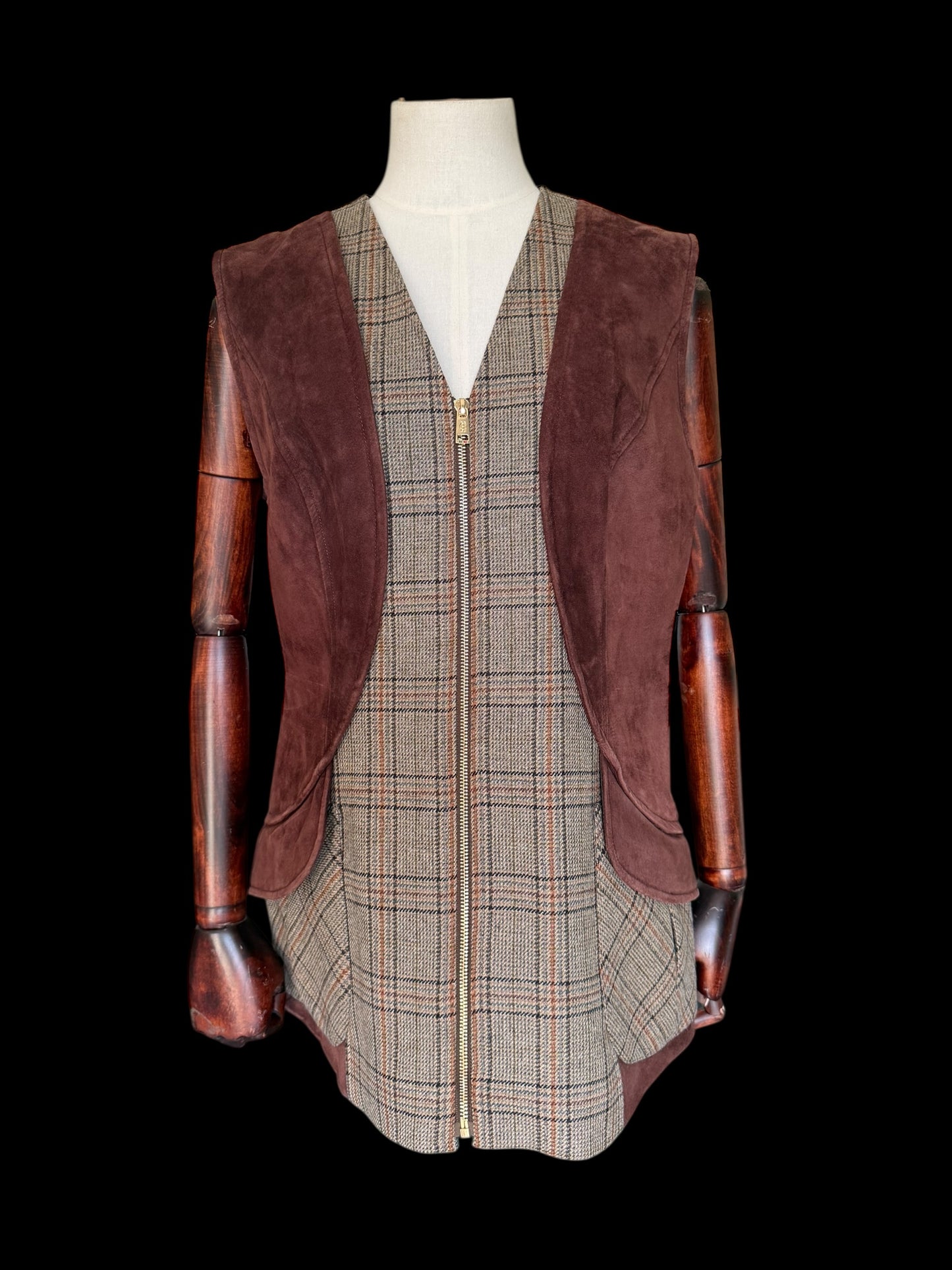 Holland & Cooper Tweed Field Vest UK14 Bourbon Tweed RRP £449
