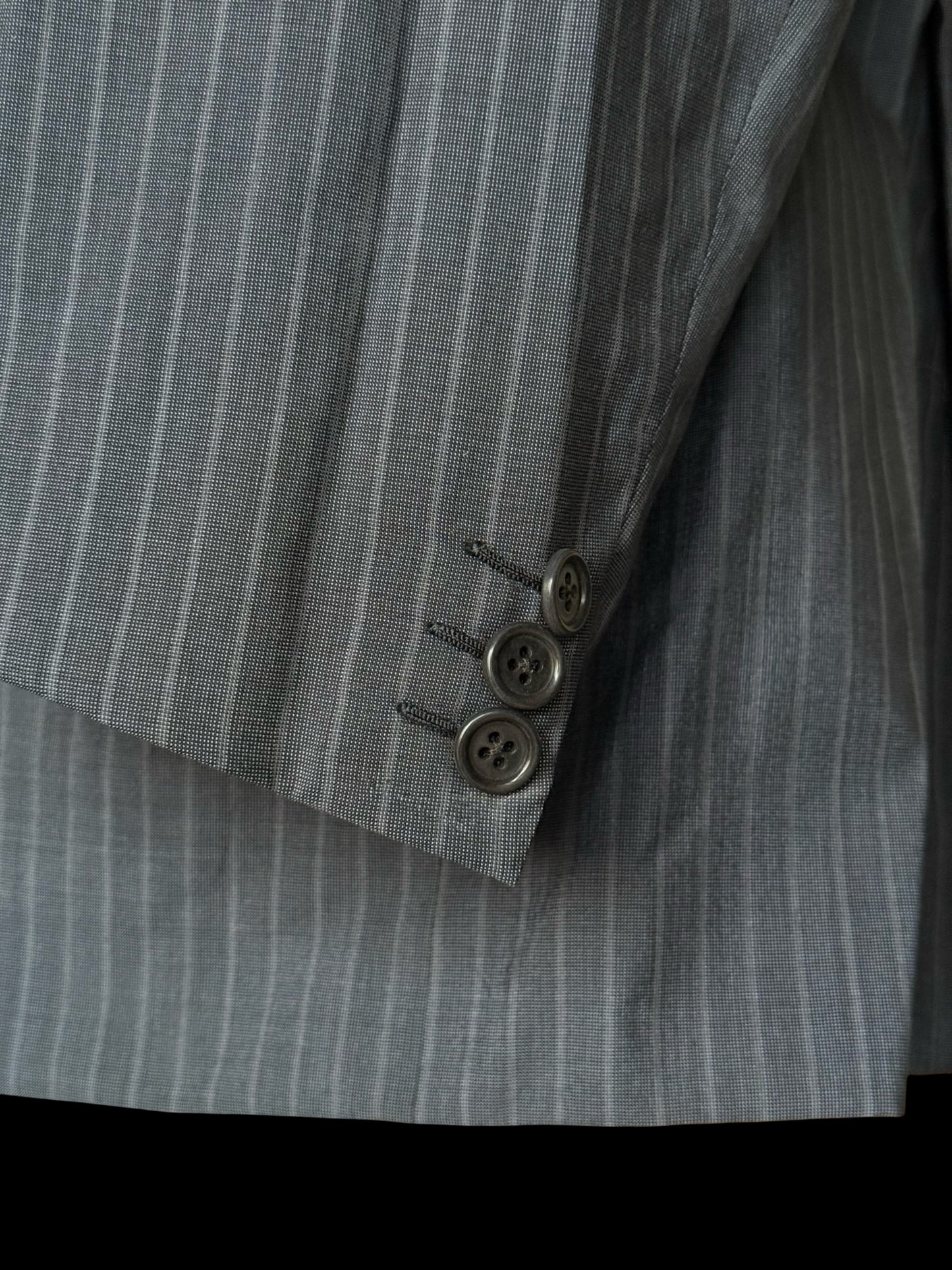 Brioni Navy Pinstripe Senato Suit 48R / W40R Wool Silk RRP £4k
