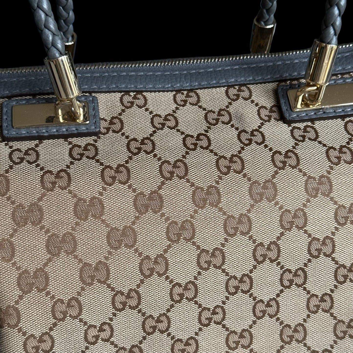 Women’s Gucci Canvas GG Bella Satchel Bag Handbag