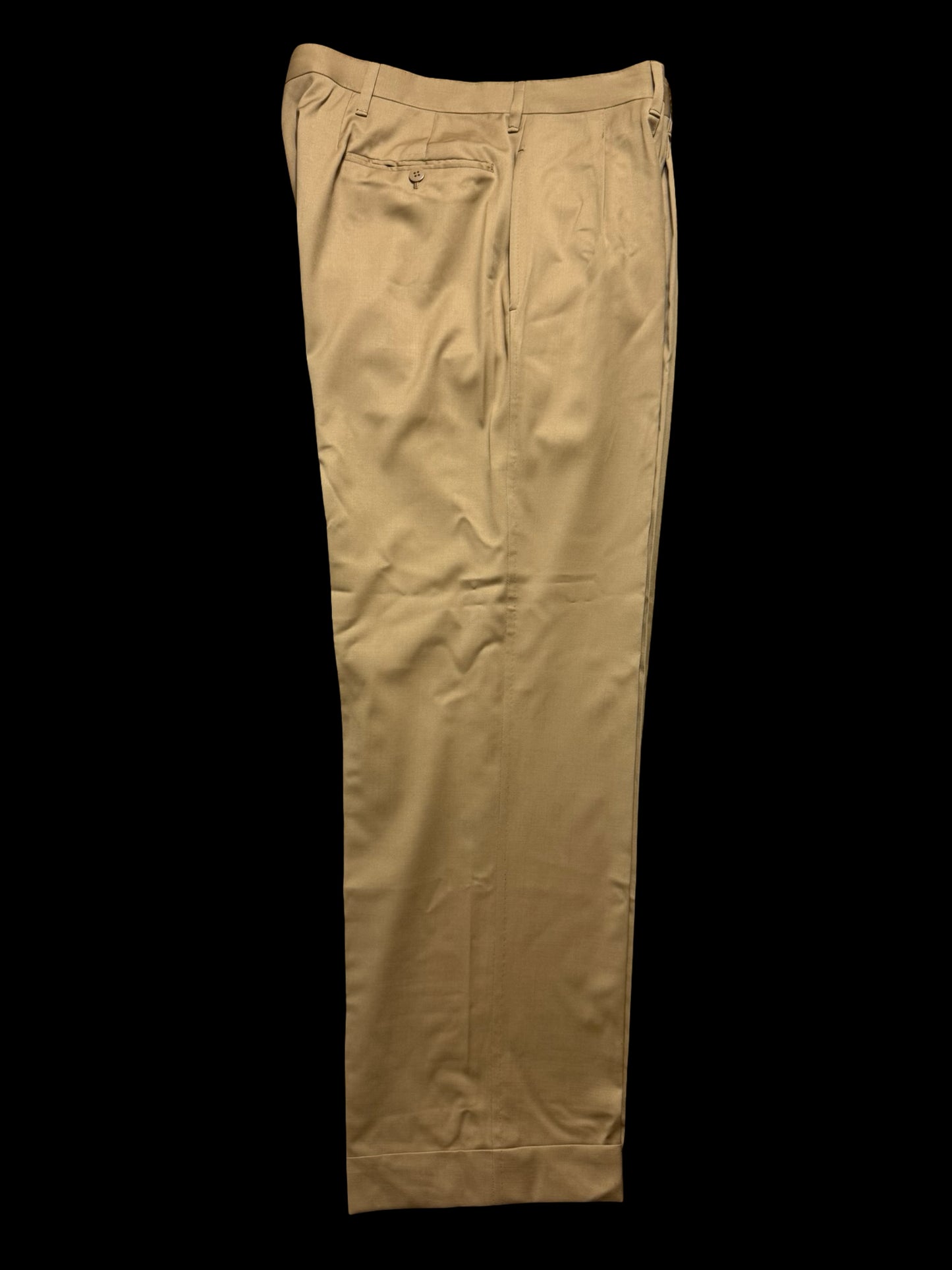 Bespoke Tommy Giulio Caraceni Tan Brown Suit 41S/ W34” 2 Roll 3