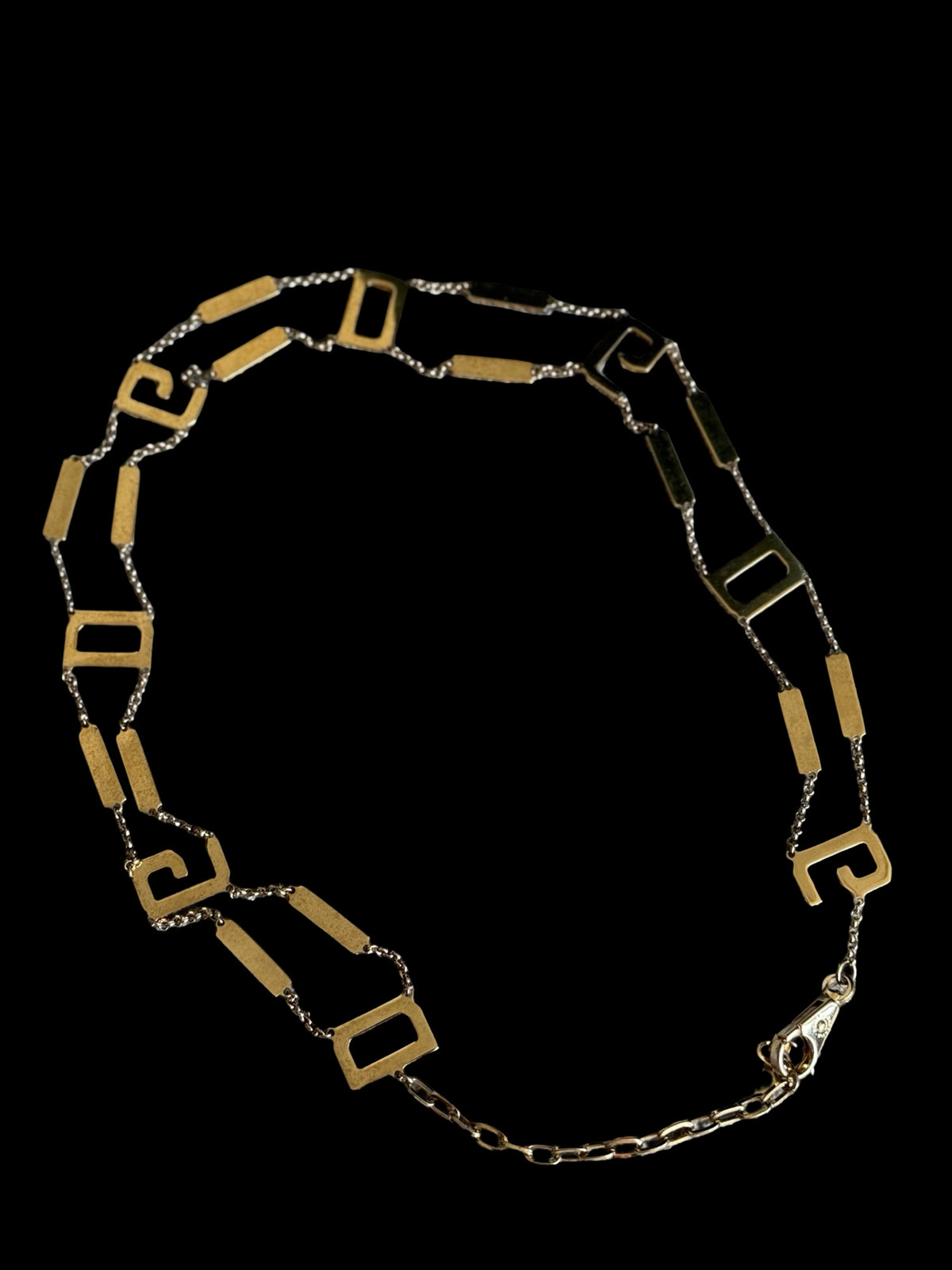 Vintage Women’s Dolce & Gabbana Gold Chain Belt 31-36” Blue Sapphire