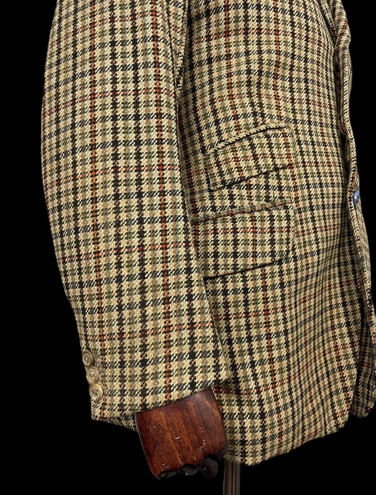 Frank Hall Bespoke Tweed Jacket 36/37R 1980’s