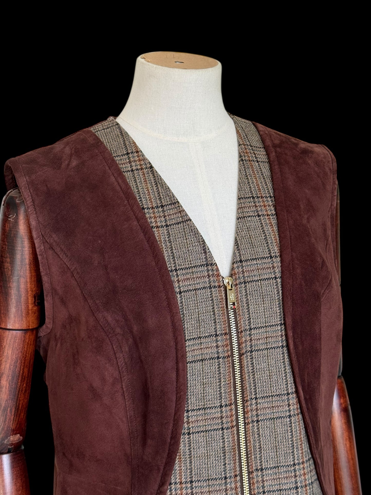 Holland & Cooper Tweed Field Vest UK14 Bourbon Tweed RRP £449