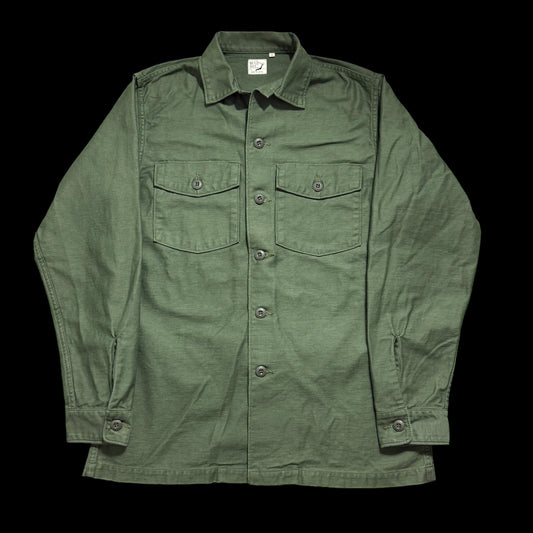 Orslow Trooper Fatigue Over Shirt Army Green Size 3