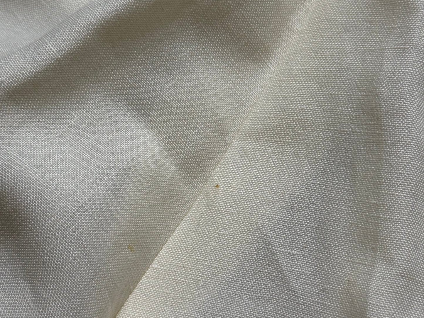 Natalino Single Pleat Ivory Irish Linen Trousers 30L Side Adjusters RRP £200
