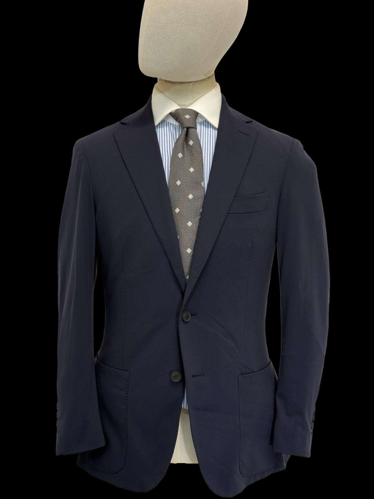 Men’s Boggi B Tech Travel Blazer Size IT46 UK36 Navy Blue