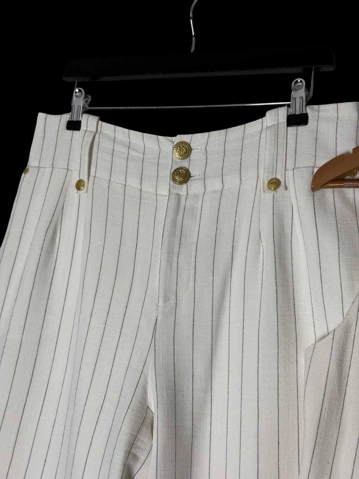 Holland & Cooper Hampton Waistcoat & Trouser Suit UK16/14 Oyster White RRP £600