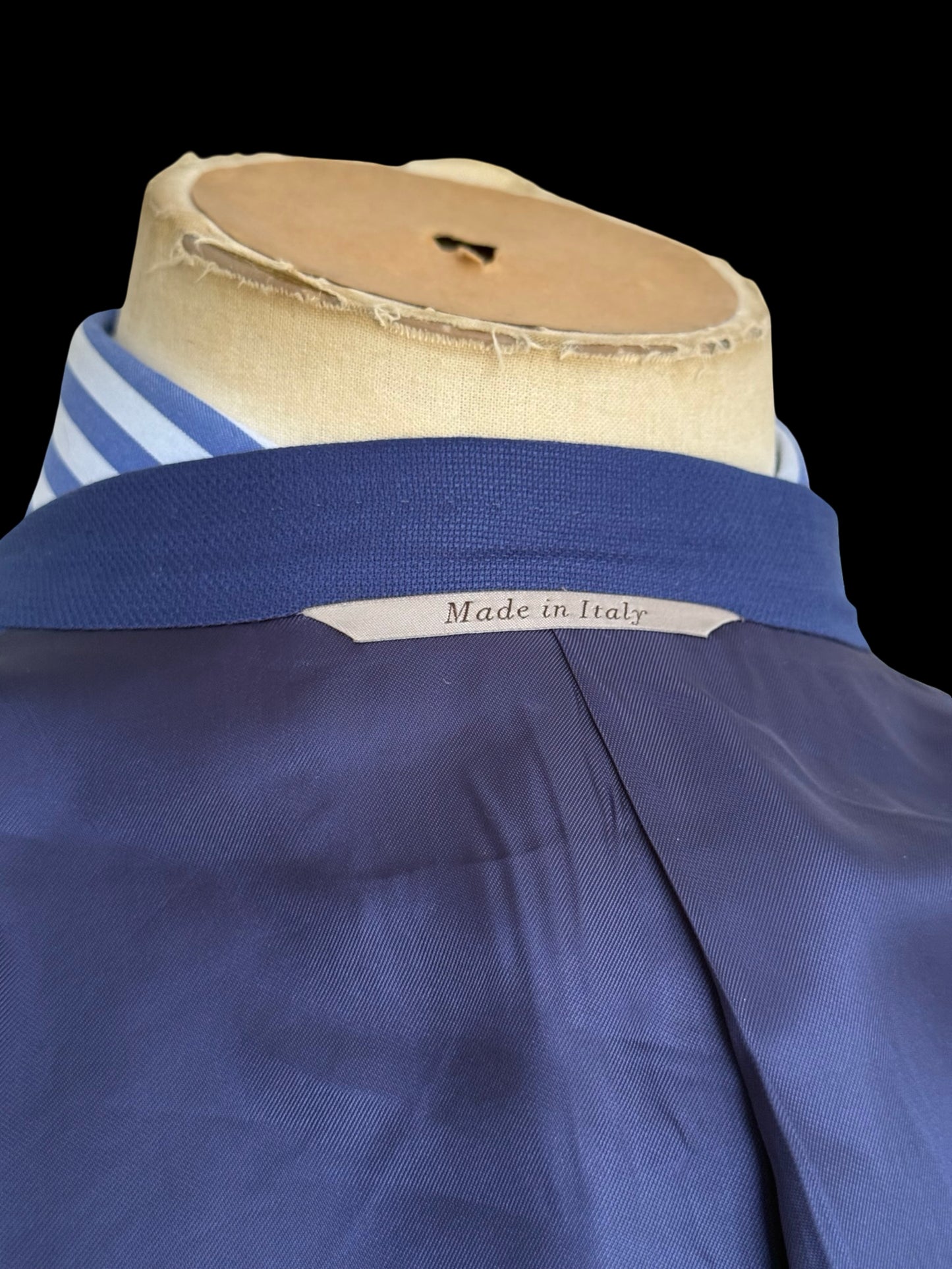 Canali Kei Travel Blazer Jacket IT46R UK36R Blue Patch Pocket RRP £1.5k+
