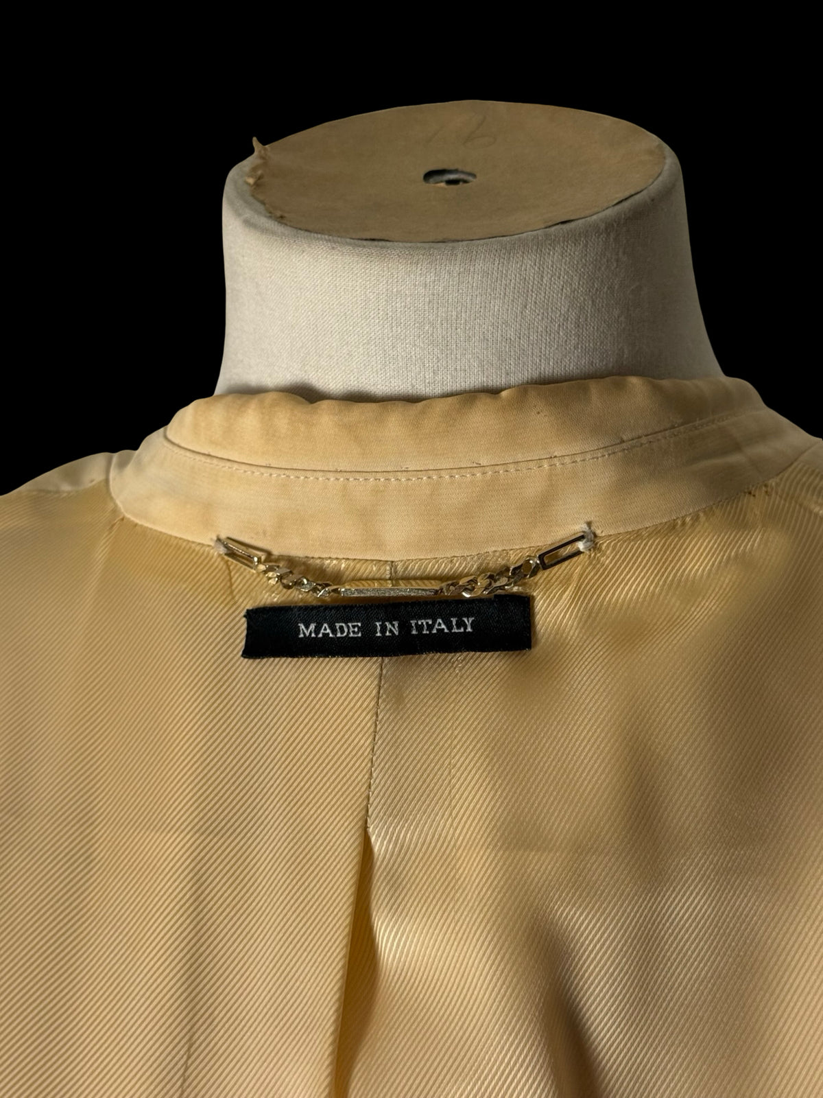 Vintage Women’s Gucci Tom Ford Era Cream Safari Jacket Belted IT46 UK14 Rare