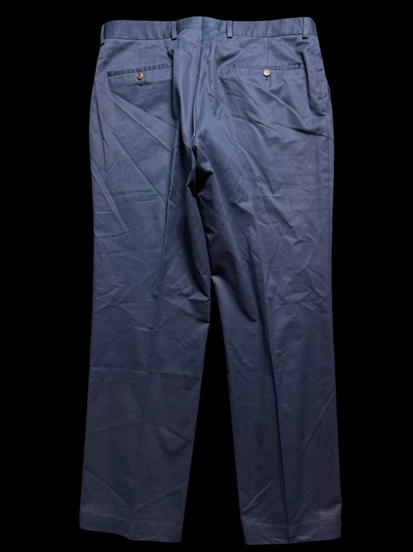 Men’s Ralph Lauren Purple Label Wool Chinos 36 X 30” Navy Blue