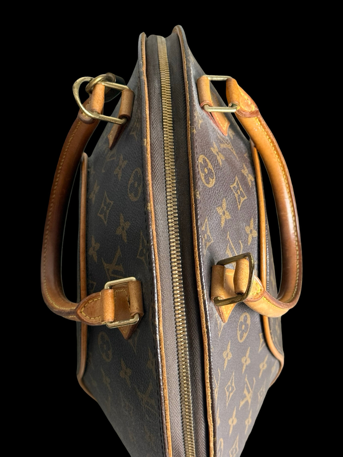 Louis Vuitton Ellipse MM Monogram Canvas Top Handle Bag Vintage 1998