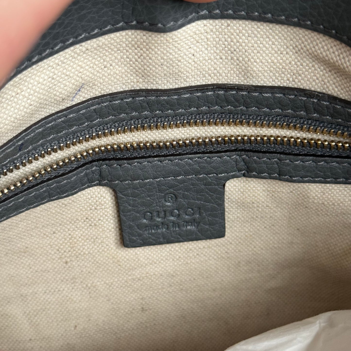 Women’s Gucci Canvas GG Bella Satchel Bag Handbag