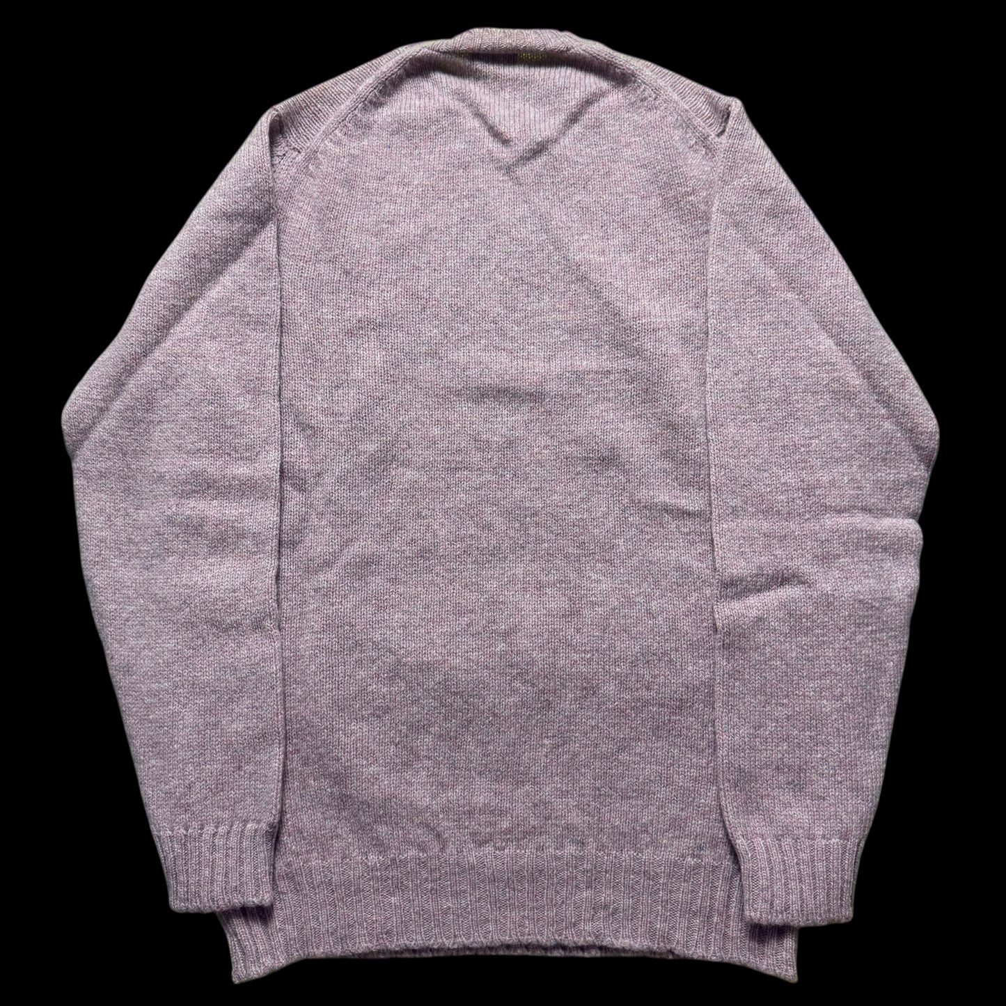 BNWT Malloch’s Wreay Shetland Wool Crew Neck Jumper Pink Haar RRP £205